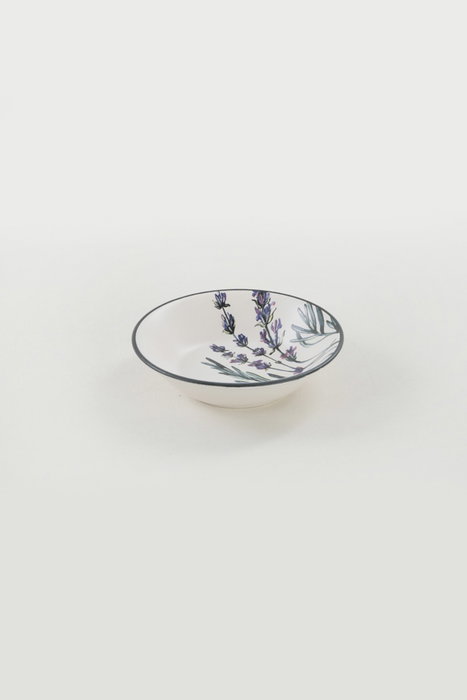 Hermia Juego de platos de 6 piezas de gres cerámico de 18 cm de diámetro